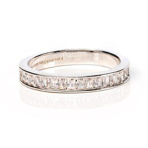 Diamond Ring Band with white gold
